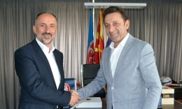 Nevzat Bejta mysafir në shtëpinë e futbollit, i pari i FFM-së, Sejdini konfirmoi përcaktimin për mbështetje të gjithë rajoneve të futbollit në vendin tonë