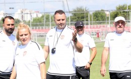 Përfaqësuesja A e femrave të Maqedonisë, startoi me përgatitjet për ndeshjet kundër Moldavisë