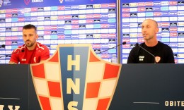 Milevski dhe Trajkovski në konferencë për media para duelit me Kroacinë