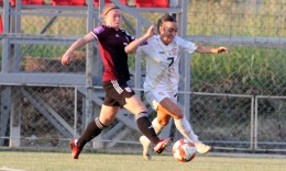 The women's national team of Macedonia against Latvia and Kosovo in the League of Nations